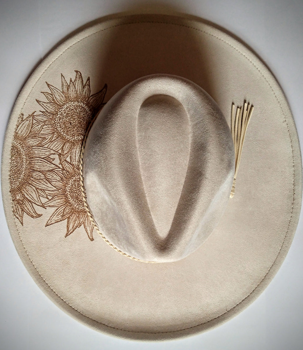 Wide Brim Sunflower Hat – Prim & Saucy Boutique