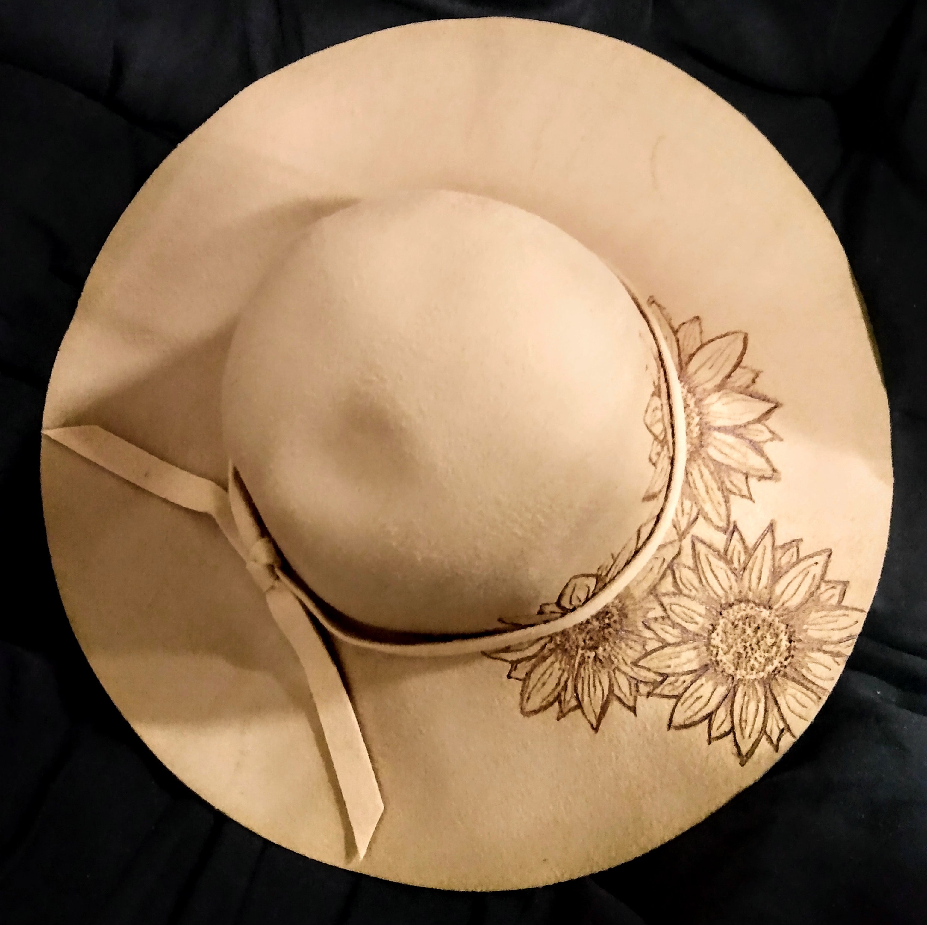 Wide Brim Sunflower Hat – Prim & Saucy Boutique